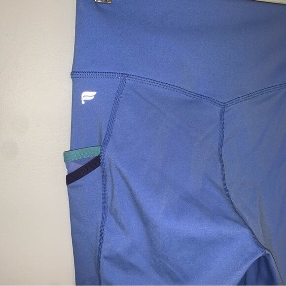 Fabletics Leggings Size Small Light Blue Trinity High-Waisted Pockets  Motion365 - Picture 9 of 13